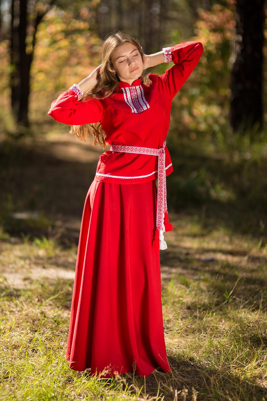 Underwear Women in Slavic costumes in Huaihua